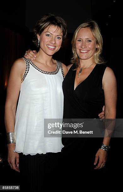 Kate Silverton attends the Salon Prive Summer Ball, at the Hurlingham Park on July 3, 2008 in London, England.