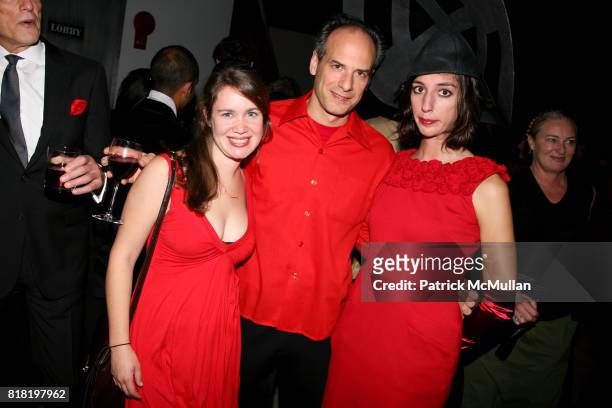 Martha Shane, Mike Maggiori and Lana Wilson attend PERFORMA presents The Red Party 2010 Benefit Gala at 508 W 37th St. On November 6, 2010 in New...