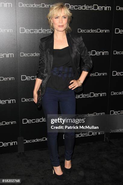 Radha Mitchell attends Decades Denim Launch Event at Private Residence on November 2, 2010 in Los Angeles, California.