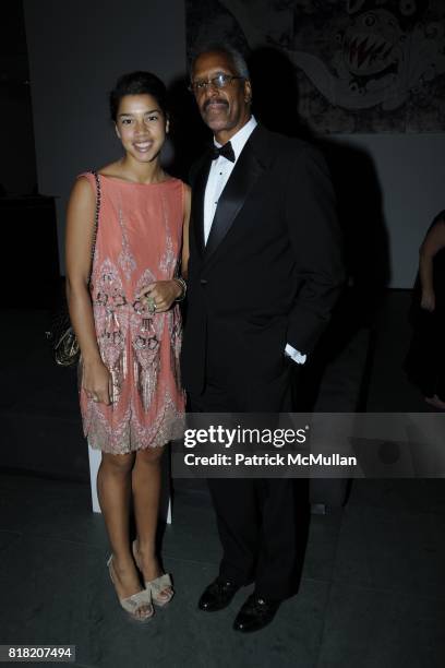 Hannah Bronfman and Rick White attend The 2010 Jazz Interlude Honoring Lois and Roland W. Betts and Elizabeth Catlett at Museum of Modern Art on...