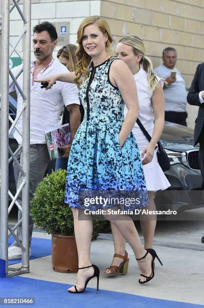Amy Adams attends Giffoni Film Festival 2017 Day 5 Photocall on July 18, 2017 in Giffoni Valle Piana, Italy.