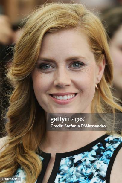 Actress Amy Adams attends Giffoni Film Festival 2017 photocall on July 18, 2017 in Giffoni Valle Piana, Italy.