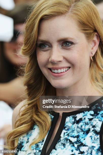 Actress Amy Adams attends Giffoni Film Festival 2017 photocall on July 18, 2017 in Giffoni Valle Piana, Italy.