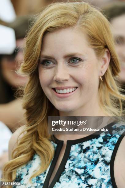 Actress Amy Adams attends Giffoni Film Festival 2017 photocall on July 18, 2017 in Giffoni Valle Piana, Italy.