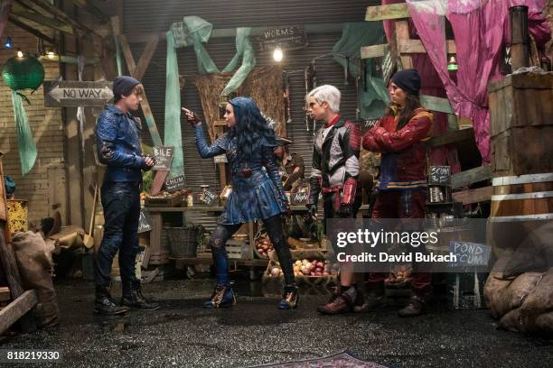 Descendants 2" premieres JULY 21 on six networks -- Disney Channel, Disney General Entertainment Content via Getty Images, Freeform, Disney XD,...