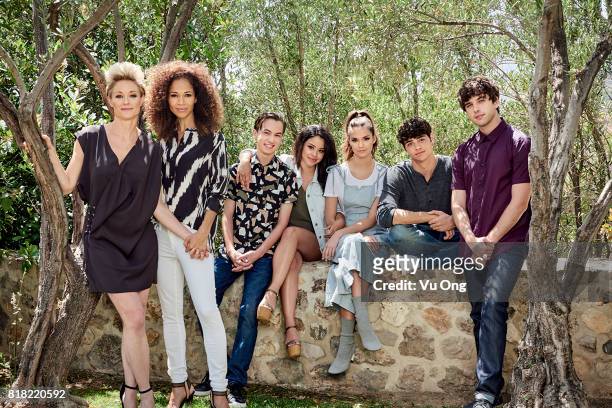 Freeformss "The Fosters" stars Teri Polo as Stef, Sherri Saum as Lena, Hayden Byerly as Jude, Cierra Ramirez as Mariana, Maia Mitchell as Callie,...