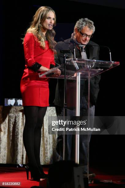 Molly Sims and Marty Staff attend FASHION DELIVERS 5th Annual Gala at The Waldorf Astoria on November 3, 2010 in New York.