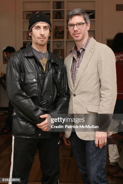Steven Klein and John Mc Whinnie attend STEVEN KLEIN Stag Film Book Party at John McWhinnie-Glenn Horowitz Bookseller & Art Gallery on November 22,...