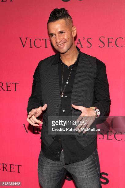 Michael "The Situation" Sorrentino attend VICTORIA'S SECRET Fashion Show 2010 Arrivals at Lexington Armory on November 10th, 2010 in New York City.