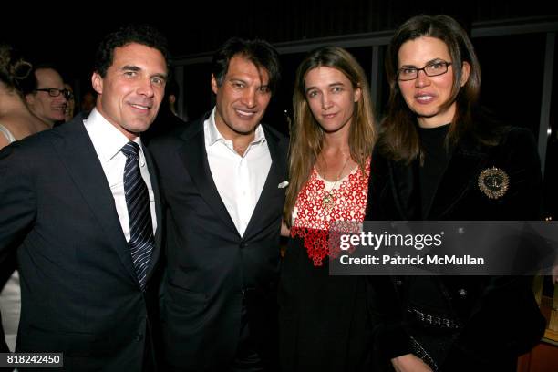 Andre Balazs, Frederic Fekkai, Vanessa von Bismarck and Desiree Gruber attend Cocktail Reception with Casa Dragones Tequila in honor of FREDERIC...