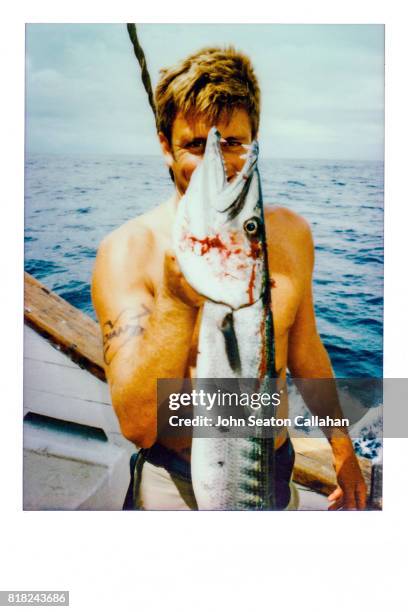 fish in the mentawai islands - camera boat stock pictures, royalty-free photos & images