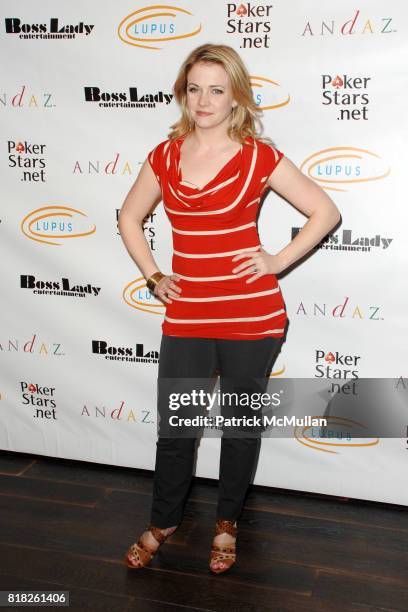 Melissa Joan Hart attends Lupus LA Raises Awareness with "Get Lucky for Lupus" on February 25, 2010 in West Hollywood, California.