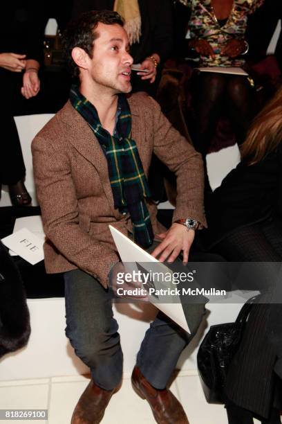 Andrew Lauren attends RALPH LAUREN Fall 2010 Collection at Skylight Studios on February 18, 2010 in New York City.