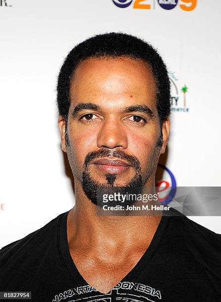 Kristoff St. John attends the Circle of Care Foundation July 4th Festival at the CBS Studio Center on July 4, 2008 in Studio City, California