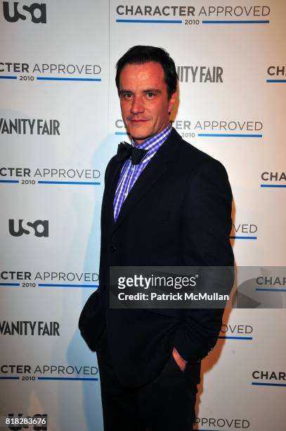 Tim DeKay attends USA NETWORK and VANITY FAIR celebrate Character Approved 2010 Honorees at IAC Building on February 25, 2010 in New York City.