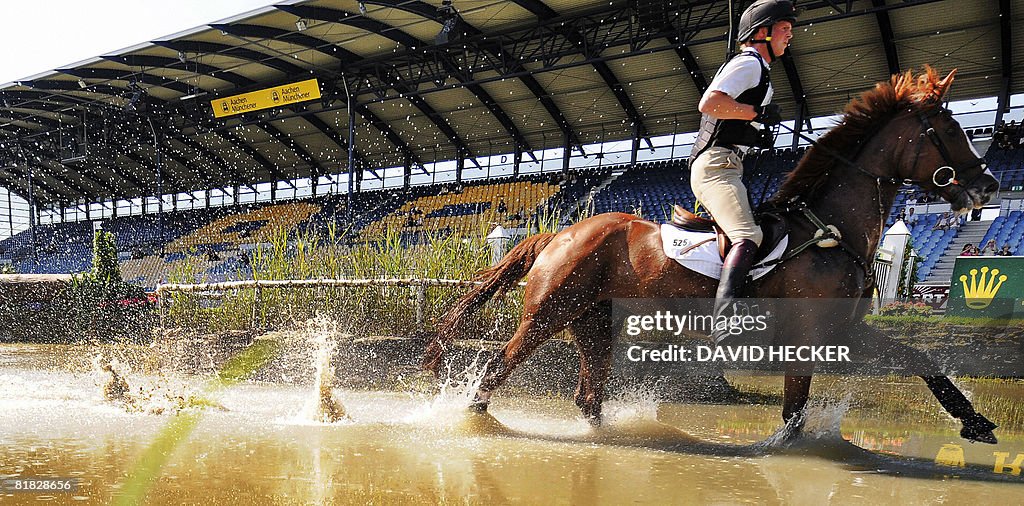 Germany's Frank Ostholt and his horse "M