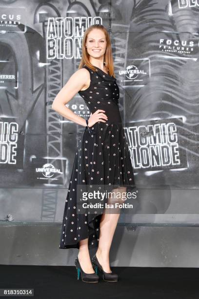 German actress Isabella Vinet attends the 'Atomic Blonde' World Premiere at Stage Theater on July 17, 2017 in Berlin, Germany.