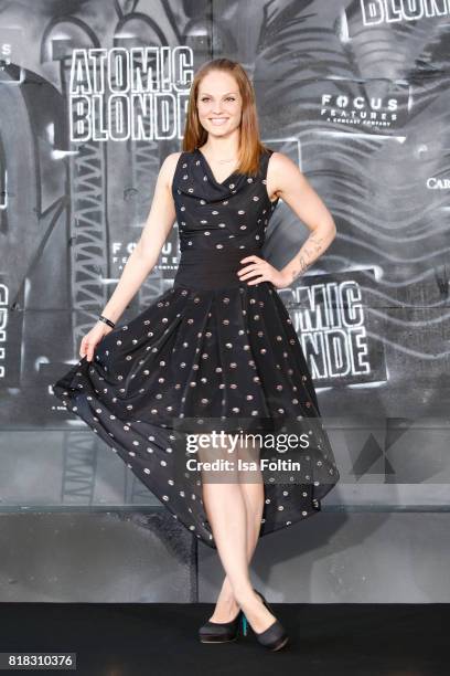 German actress Isabella Vinet attends the 'Atomic Blonde' World Premiere at Stage Theater on July 17, 2017 in Berlin, Germany.