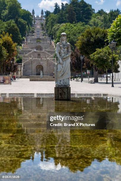 santuário de nossa senhora dos remédios in lamego - santuário 個照片及圖片檔