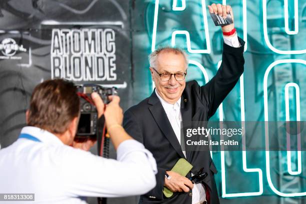 Dieter Kosslick attends the 'Atomic Blonde' World Premiere at Stage Theater on July 17, 2017 in Berlin, Germany.