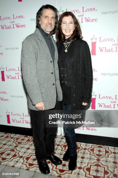 Chris Sarandon and Joanna Gleason attend LOVE, LOSS, AND WHAT I WORE Welcomes a New Cast at Marseille on February 4, 2010 in New York City.