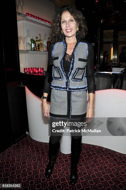 Jacqueline Schnabel attends CHANEL DINNER IN HONOR OF VANESSA PARADIS FOR ROUGE COCO at the Mark Hotel on February 9, 2010 in New York City.