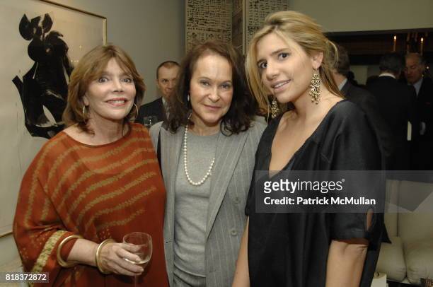 Judy Licht, Nancy Hodin and Jessie Della Femina attend JUDY LICHT and JERRY DELLA FEMINA Host the GENIUS ON THE EDGE Book Party at Private Residence...