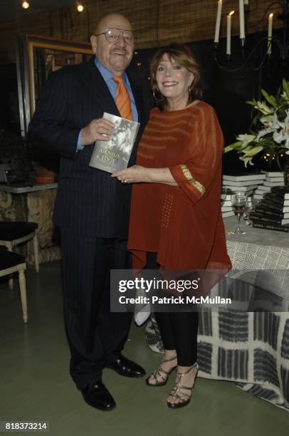 Jerry Della Femina and Judy Licht attend JUDY LICHT and JERRY DELLA FEMINA Host the GENIUS ON THE EDGE Book Party at Private Residence on February 8,...