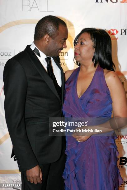 Reginald Van Lee and Gail Monroe Perry attend Grace in Winter Silver Ball Celebrating the 25th Anniversary of Ronald K. Brown's Acclaimed Evidence, A...