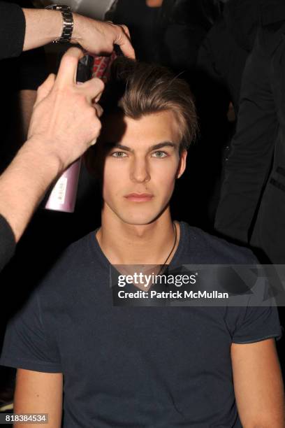 Patrick Kafka attends PERRY ELLIS Fall 2010 Collection at The Promenade on February 15, 2010 in New York City.