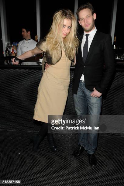Kat Schaufelberger and Jon Neidich attend MARC JACOBS Fall 2010 Collection - After Party at The Standard on February 15, 2010 in New York City.
