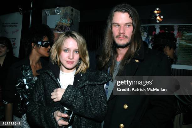 Emily Alexandria Shepherd and Mike ? attend Patricia Field Paradise Garage Collection Launch at Good Units at The Hudson Hotel on February 11, 2010...