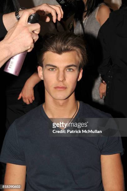 Patrick Kafka attends PERRY ELLIS Fall 2010 Collection at The Promenade on February 15, 2010 in New York City.