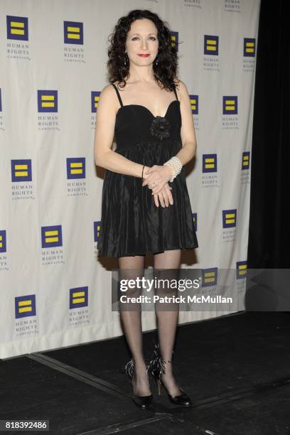 Bebe Neuwirth attends GREATER NEW YORK HUMAN RIGHTS CAMPAIGN ANNUAL GALA DINNER: "SPEAK THE TRUTH" at Waldorf=Astoria on February 6, 2010 in New York...