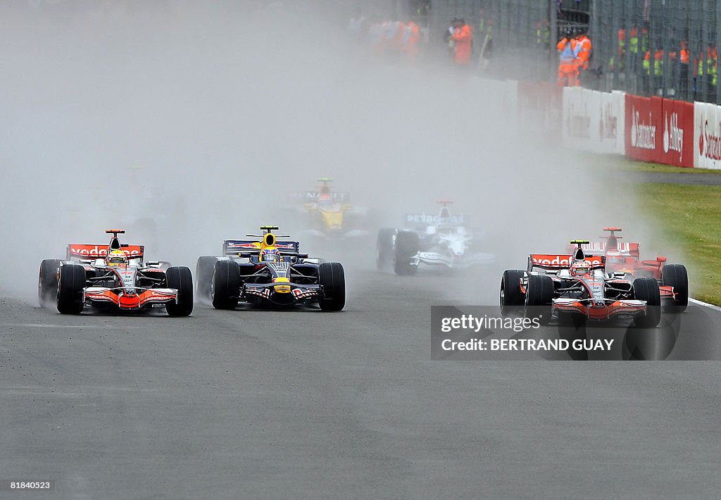 (Friom L)McLaren Mercedes' British drive