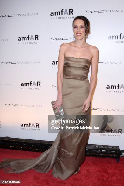 Alexandra Kerry attends amfAR Annual New York Gala to Kick Off FASHION WEEK at Cipriani on February 10, 2010 in New York City.