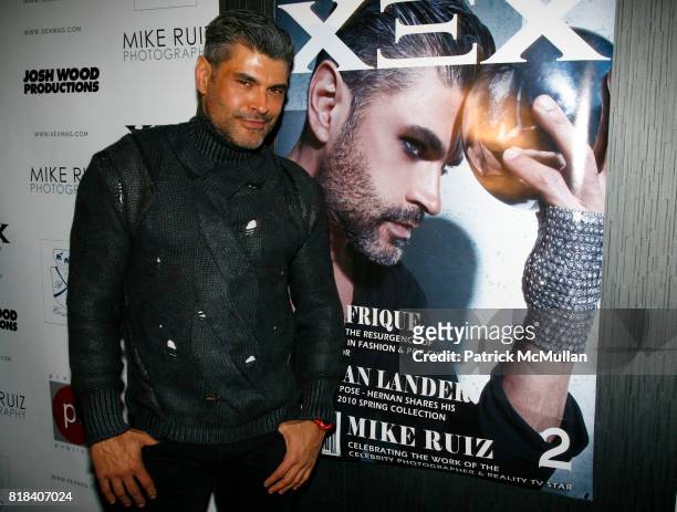 Mike Ruiz attends XEX MAGAZINE: Issue 2 Release Party at SL on February 7, 2010 in New York.