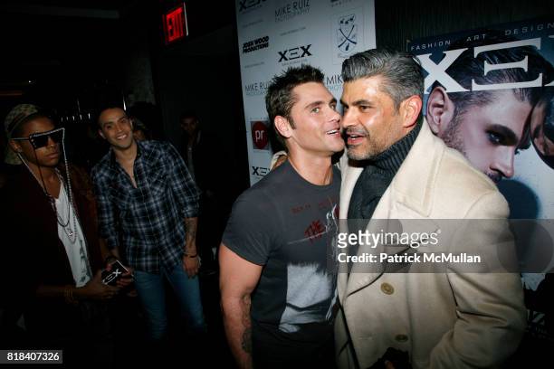 Jack MacEnroth and Mike Ruiz attend XEX MAGAZINE: Issue 2 Release Party at SL on February 7, 2010 in New York.