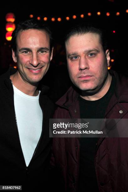 David Schlachet and Noel Ashman attend GILBERT STAFFORD Memorial at Hiro Ballroom on January 19, 2010 in New York City.