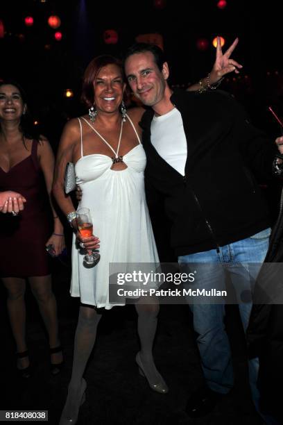 Carmen D'Allessio and David Schlachet attend GILBERT STAFFORD Memorial at Hiro Ballroom on January 19, 2010 in New York City.