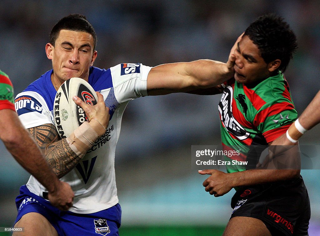 NRL Rd 17 - Bulldogs v Rabbitohs