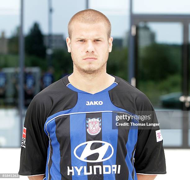 Radek Spilacek poses during the 2nd Bundesliga Team Presentation of FSV Frankfurt on July 06, 2008 in Offenbach, Germany.