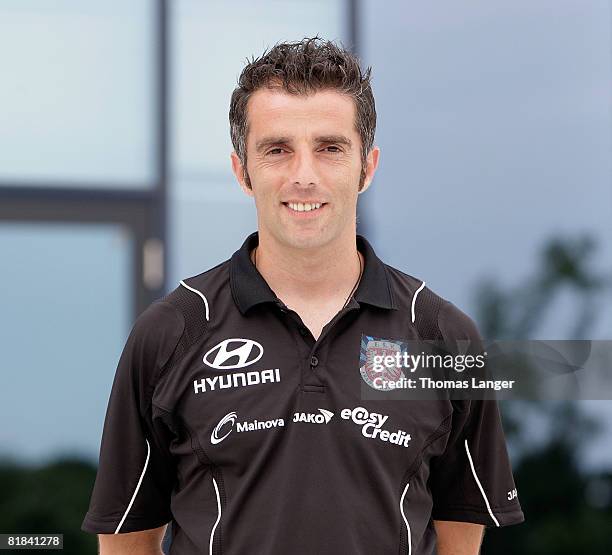 Tomas Oral poses during the 2nd Bundesliga Team Presentation of FSV Frankfurt on July 06, 2008 in Offenbach, Germany.