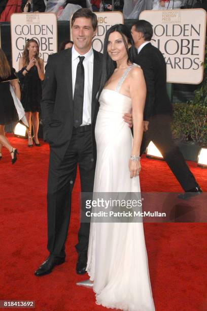 Matthew Fox and Margherita Ronchi attend 67th Annual Golden Globe Awards at Beverly Hilton Hotel on January 17, 2010 in Beverly Hills, California.