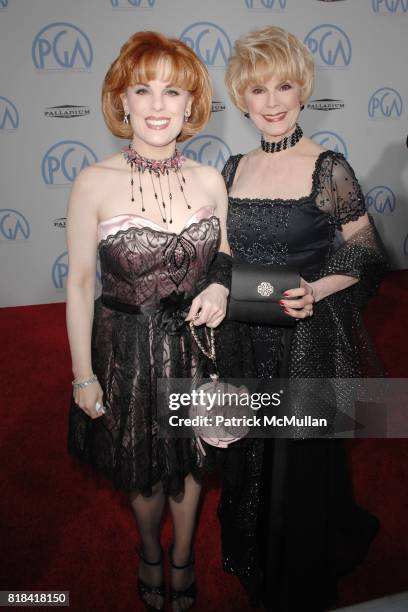 Kat Kramer, Karen Sharpe Kramer attend The 21st Annual Producer's Guild Awards at Hollywood Palladium on January 24, 2010 in Hollywood, California.