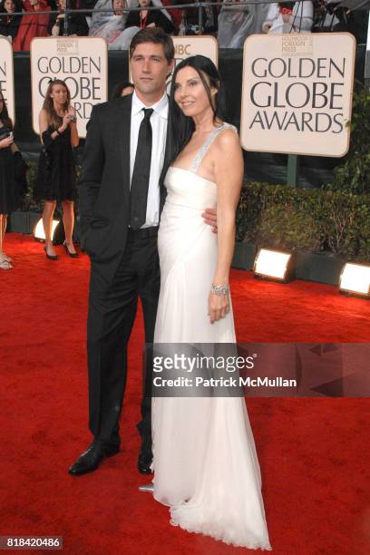 Matthew Fox and Margherita Ronchi attend 67th Annual Golden Globe Awards at Beverly Hilton Hotel on January 17, 2010 in Beverly Hills, California.