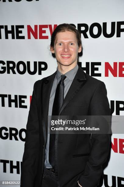Lucas Steele attends The New Group 2010 Gala Benefit honors ROBYN GOODMAN at BB King Blues Club & Grill on January 25, 2010 in New York City.
