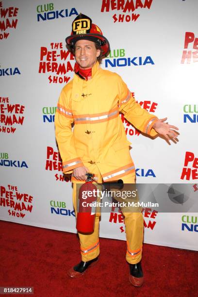 Josh Meyers attends The Pee Wee Herman Show Opening Night at Club Nokia on January 20, 2010 in Los Angeles, California.