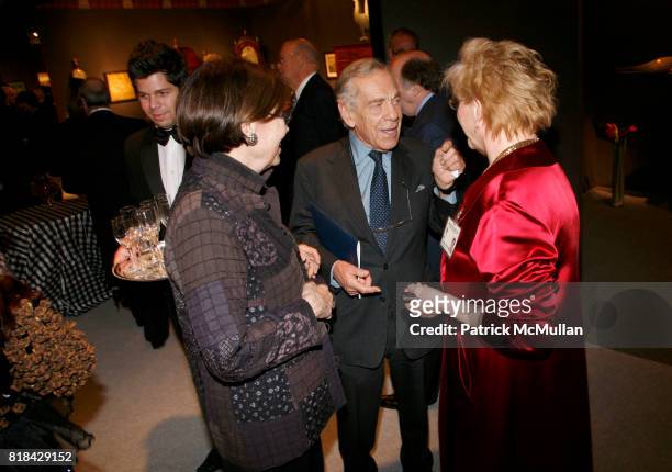 Guest, Morley Safer and guest attend 56th Annual WINTER ANTIQUES SHOW Opening Night at Park Avenue Armory on January 21, 2010 in New York.
