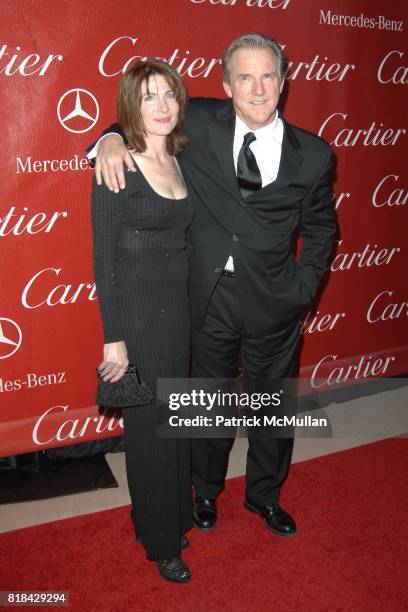 Colette Kilroy and Jamey Sheridan attend 2010 Palm Springs Film Festival Star Studded Awards Gala Presented by Cartier at Palm Springs Convention...